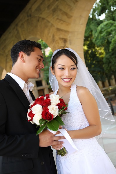 Wedding couple cosmetic dentistry in Greece New York